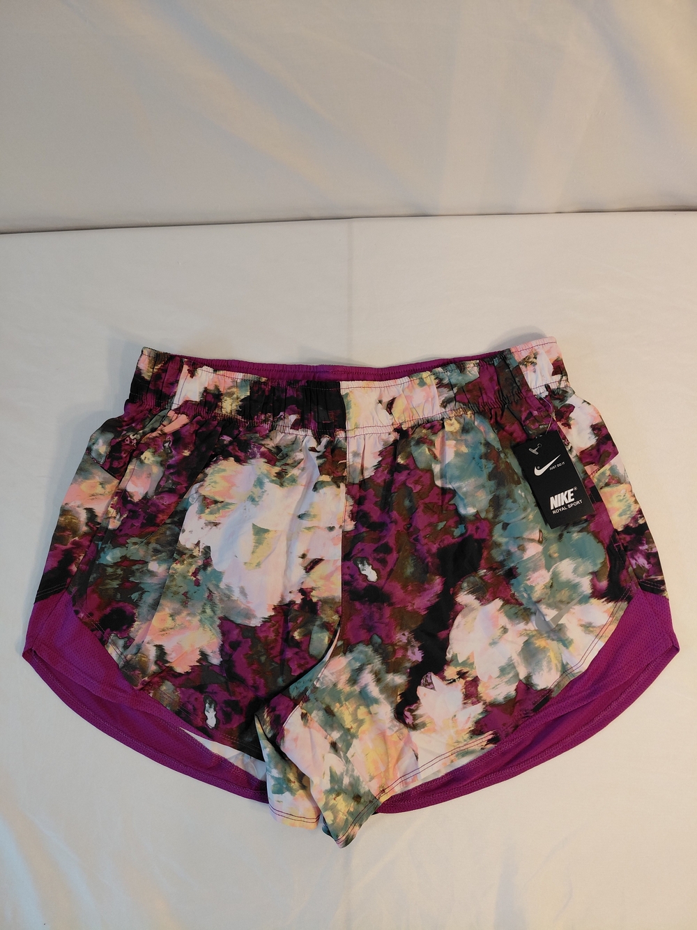 Nike Women’s Purple Multi-Color Athletic Shorts